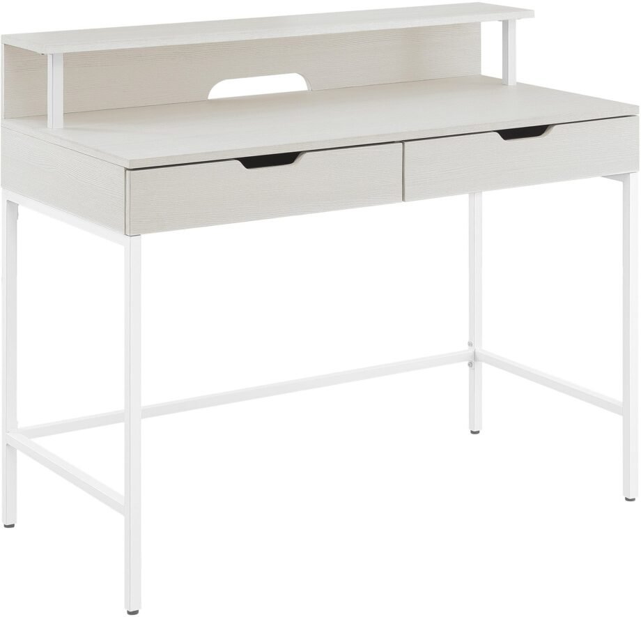 Office Star Contempo 40 Desk with 2 Drawers and Shelf Hutch [CNT44]