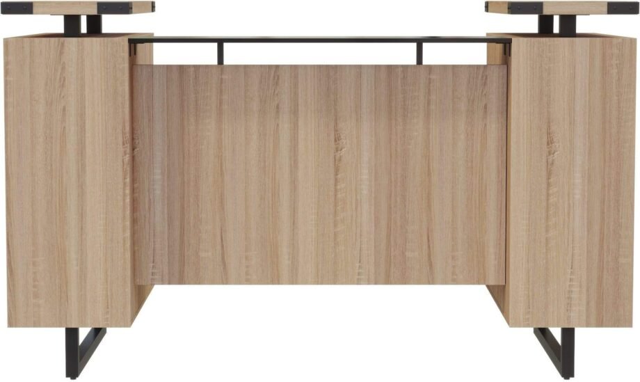 Safco Mirella Reception Desk with Glass Countertop [MRRD78]